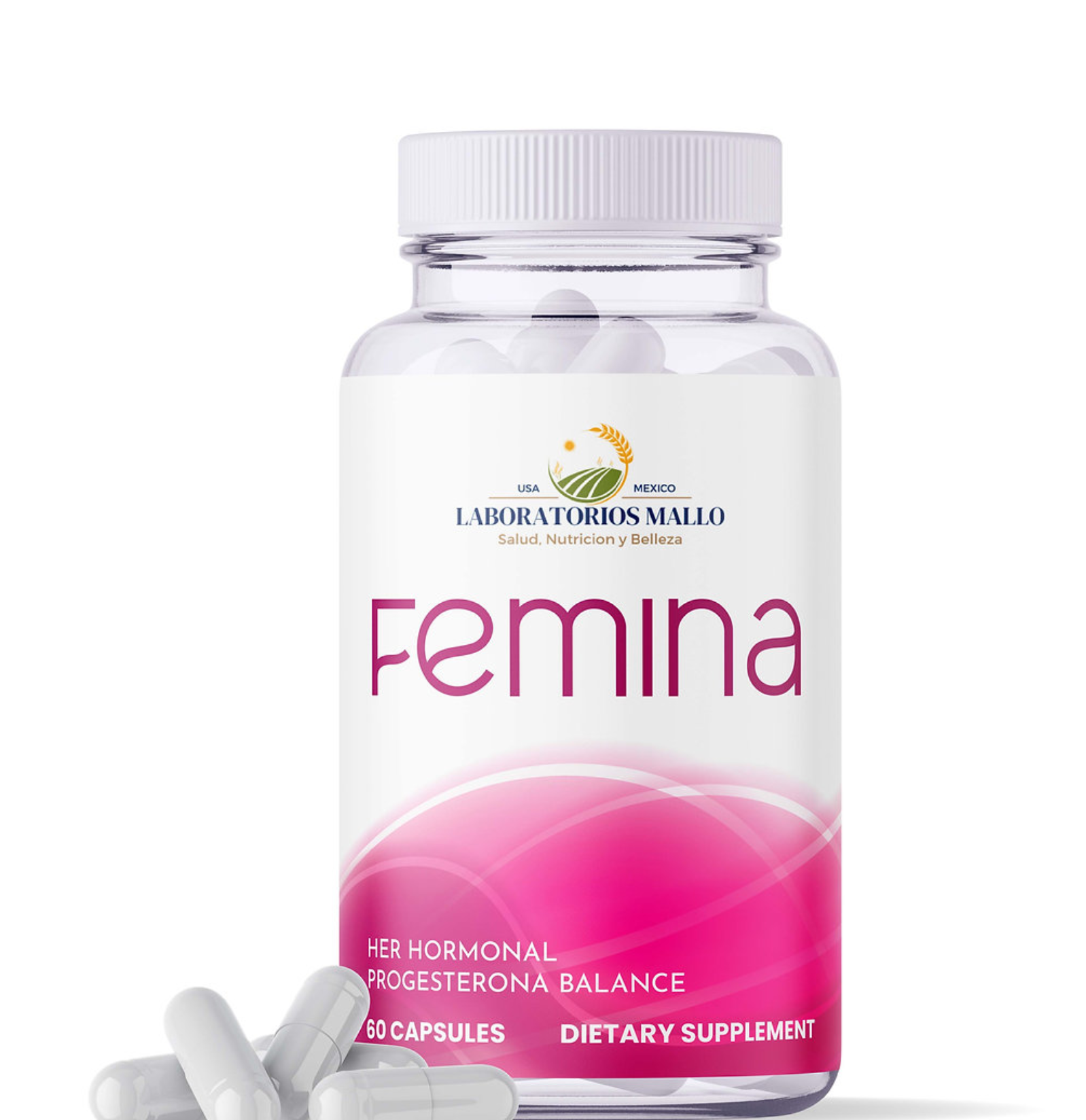 Femina Hormonas y Progesterona capsulas