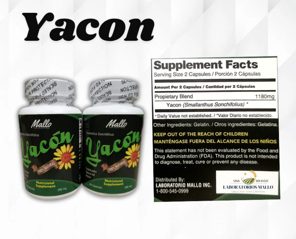 Tratamiento Yacon de peru