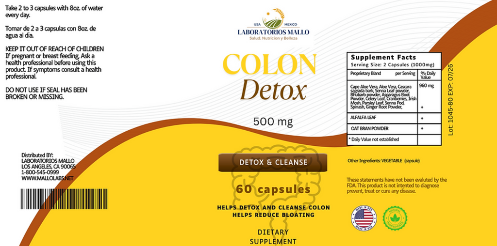 COLON DETOX (60caps)