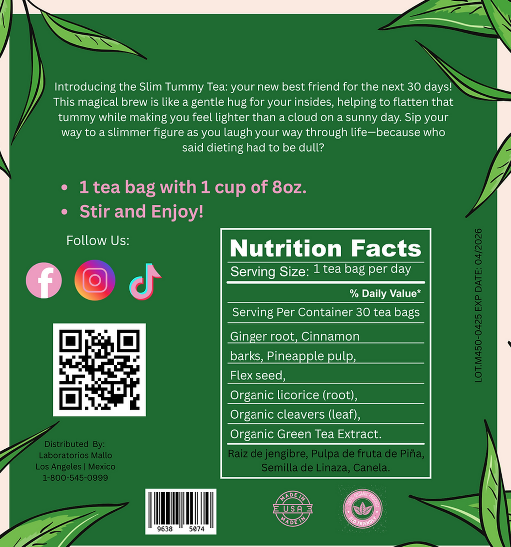 Baja Peso Té (30 Dias)